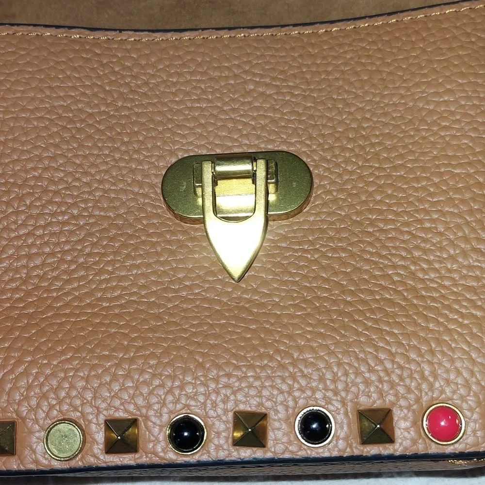 Leather Crossbody Bag - Picture 13 of 14